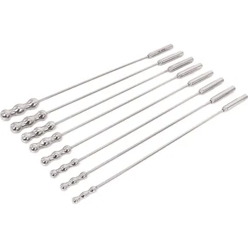 Klinik sex Kiotos Steel Urethral Sound Dilator Beads 8 Pcs Set