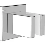 Quadriga - nástěnný držák ruční sprchy, nerez HF901168441000