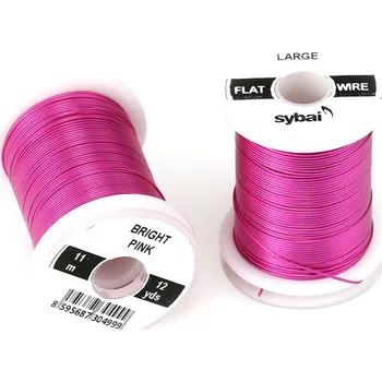 Sybai FLAT Colour Wire Large Bright Pink