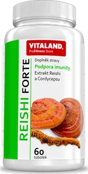 Přírodní produkt Vitaland Reishi Forte 60 tob.