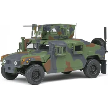 Plastikový model Warmaster Solido/Warmaster - HMMWV M1115 ''Humvee'', US Army, Green Camo, 1/43