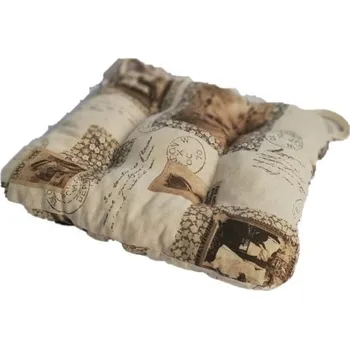 Podsedák Podsedák na židli foukaný se šňůrkou - 40 x 40 - známky - 1 ks