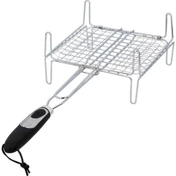 BBQ GRILOVACÍ MŘÍŽKA S RUKOJETÍ 57 X 23 X 13 CM