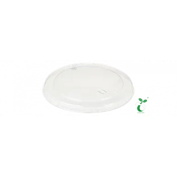 Jednorázové nádobí Víčka k zmrzlinovým kelímkům 240 ml | Kompostovatelná | Z PLA Balení: 50 Ks