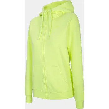 Dámská mikina 4F BLD209 žlutá neon S