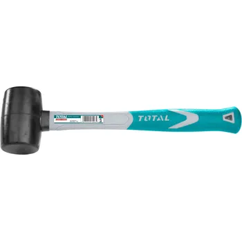 Kladivo TOTAL palička pryžová černá, 450g (THT761616)