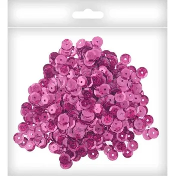 Flitry kolečka 15g holografické, růžové 9mm