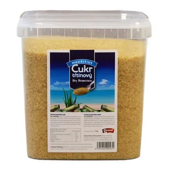 Cukr Druid Třtinový cukr světlý Dry Demerara 4 kg