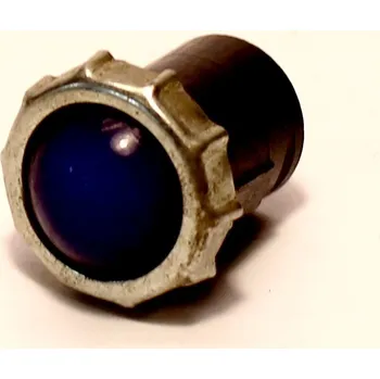 Kryt kontrolky kulatý modrý