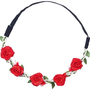 Šátek Clayre & Eef, Holandsko Clayre & Eef - Čelenka do vlasů RED FLOWER