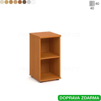 Policová skříň SP 40 40 Hobis - Přístavná skříň ke stolu bez dveří