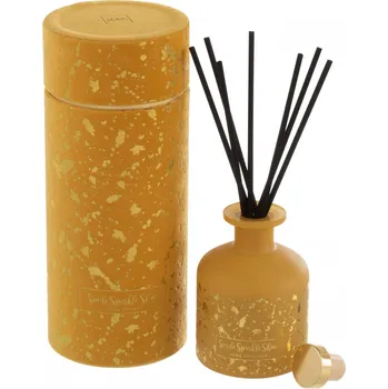 Vůně do auta Okrový difuzér v dárkové sametové krabičče Mimosa&amp;Rosa - 150ml