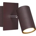 Trio Leuchten 802400124 MARLEY brown - Nástěnné bodové svítidlo v hnědé barvě (Nástěnná bodovka na kloubu, bez vypínače)