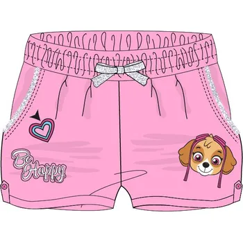 Paw patrol Šortky TLAPKOVÁ PATROLA dívčí růžové bavlna Barva: Růžová, Velikost: 128 (8 let)