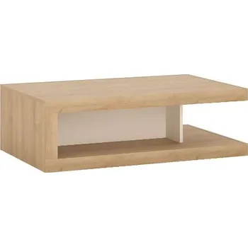 Konferenční stolek CANTUS T02 konferenční stolek, dub riviéra světlý/bílá alpská