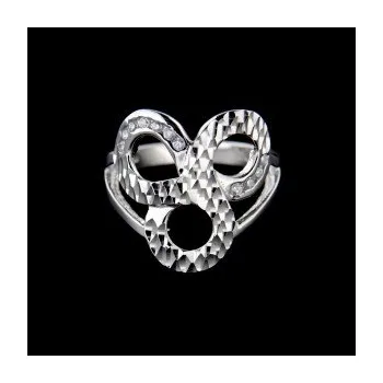 Prsten Stříbrný prsten s kamenem