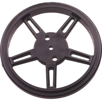Elektronická stavebnice LaskaKit_cz Kolo gumové 56mm pro SG90 servo