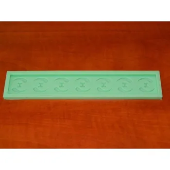 Jedlá dekorace na dort Silikonový pásek - Ying Yang