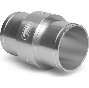 Hadicová spojka Hadicová spojka Samco Sport z kovaného hliníku s vnitřním průměrem 38 mm a délkou 87 mm