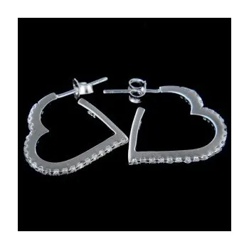 Náušnice Stříbrné náušnice na puzetu