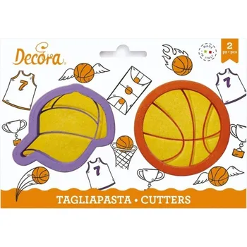 Forma na pečení Decora Decora sada vykrajovátek - basket 2ks