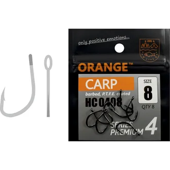 Rybářský háček Life Orange háčky Carp Series 4 vel. 6 / 8 ks