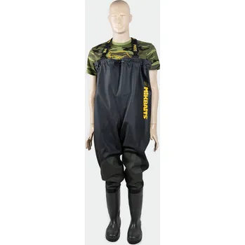 Prsačky Mikbaits brodící kalhoty - Prsačky Mikbaits Junior Slim Fit Black Velikost: 41