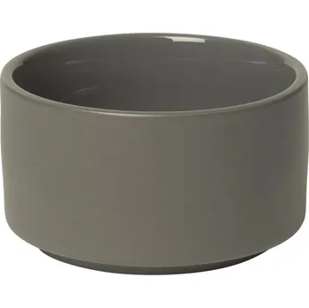 Miska na snack PILAR 8,5 cm, cínová - Blomus (PILAR miska na oříšky 8,5 cm, cínová - Blomus)