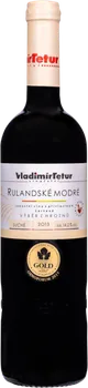 Víno Vinařství Vladimír Tetur Rulandské modré 2013 výběr z hroznů 0,75 l