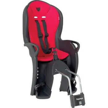 cyklosedačka HAMAX - Sedačka KISS zadní černá/červený