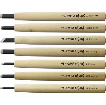 Kuchyňský nůž Yoshiharu Y-7 YSH015 sada řezbářských nožů