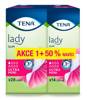 Inkontinenční vložka TENA Lady Slim Ultra Mini 28 + 14 ks