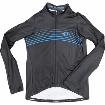 cyklistický dres Cyklistický dres PEARL iZUMi PURSUIT THERMAL LS Jersey Black Velikost: M