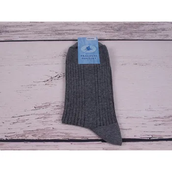 Pánské ponožky pracovní ponožky Props středně šedé velikosti ponožek: 31 ( EUR vel. 47)