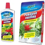 Set substrát a hnojivo pro pokojové rostliny, M