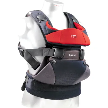 Přeprava dětí M1 závěsné nosítko Lascal červené (výprodej zásob)