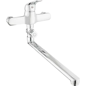 Vodovodní baterie Vanová baterie Ceramia S-Line Pro bez sprchového setu 150 mm chrom SIKOBSLPRO272