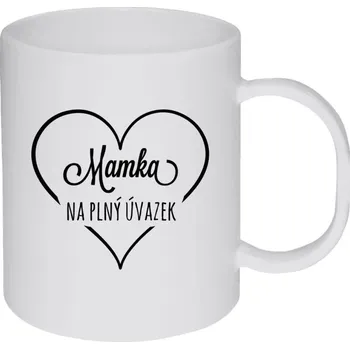 Hrnek 330 ml - plastový Mamka na plný úvazek