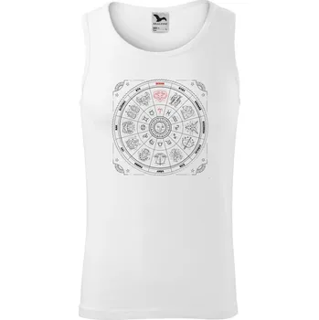 Pánské tílko Pánské tílko Malfini Core Zvěrokruh - Ryby