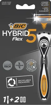 Holítko BIC Flex5 Hybrid + hlavice 2 ks