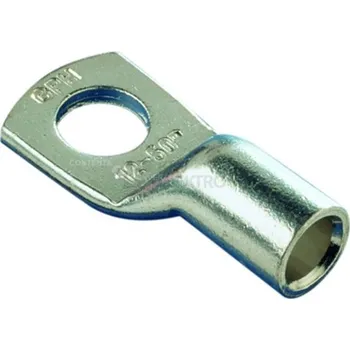 Kabelové oko Kabelové oko lisovací Cu lehčené GPH 35x8 KU-L průřez 35mm2/M10