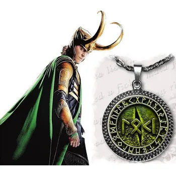 Seriál řetízek Thor Loki Laufeyson stříbrný