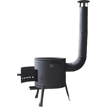 Kempingové nádobí Kotlina pod kotlíky 36 cm + žáruvzdorná barva Plus 600