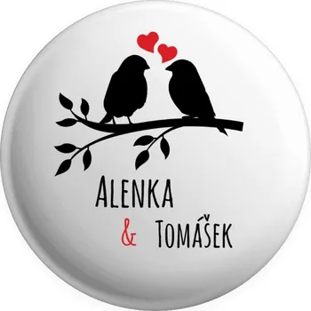 Placka Ptáčci na větvi - vlastní jména