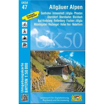 Allgäuer Alpen 1:50 000 (UK50-47) - Landesamt für Denkmalpflege Hessen