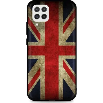 Kryt Samsung A22 3D silikon Anglie (obal neboli pouzdro na Samsung A22)