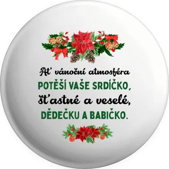 Placka Šťastné a veselé
