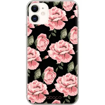 Pouzdro na mobilní telefon Babaco Ochranný kryt pro iPhone 6 / 6S - Babaco, Flowers 013 Black BPCFLOW7531