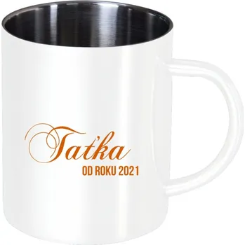 Nerezový hrnek Taťka od roku