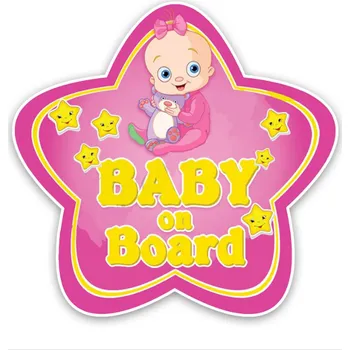 samolepka Samolepka (na auto, notebook) Baby On Board (6)